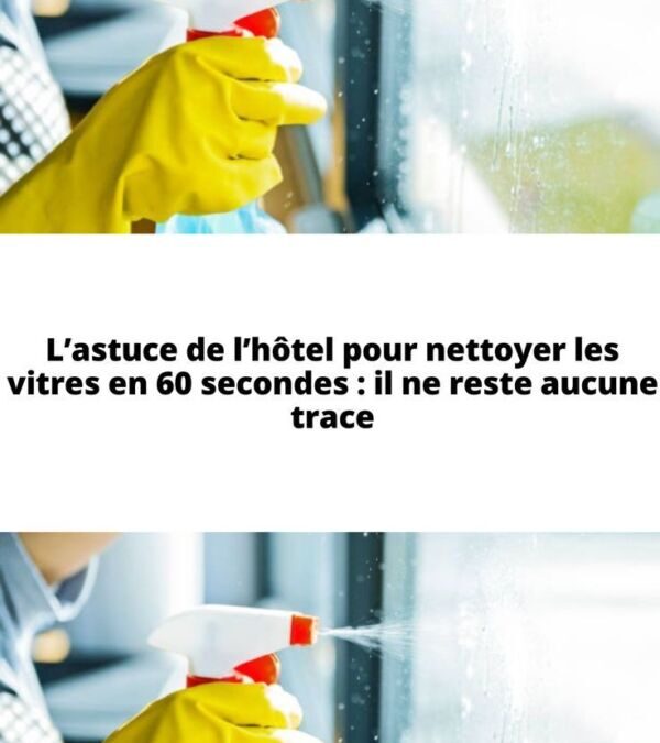 Comment Nettoyer les Vitres Sans Traces : Techniques Infaillibles