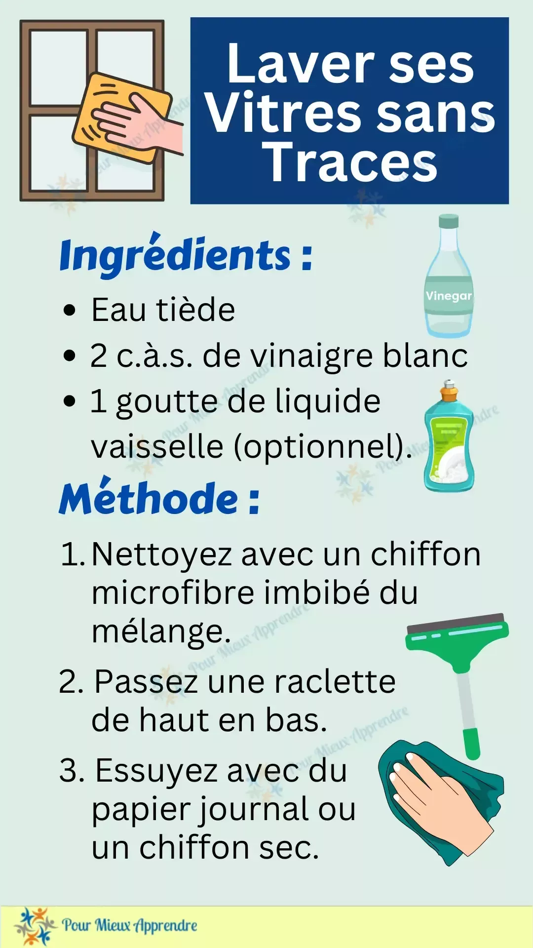 Astuces vitres sans traces