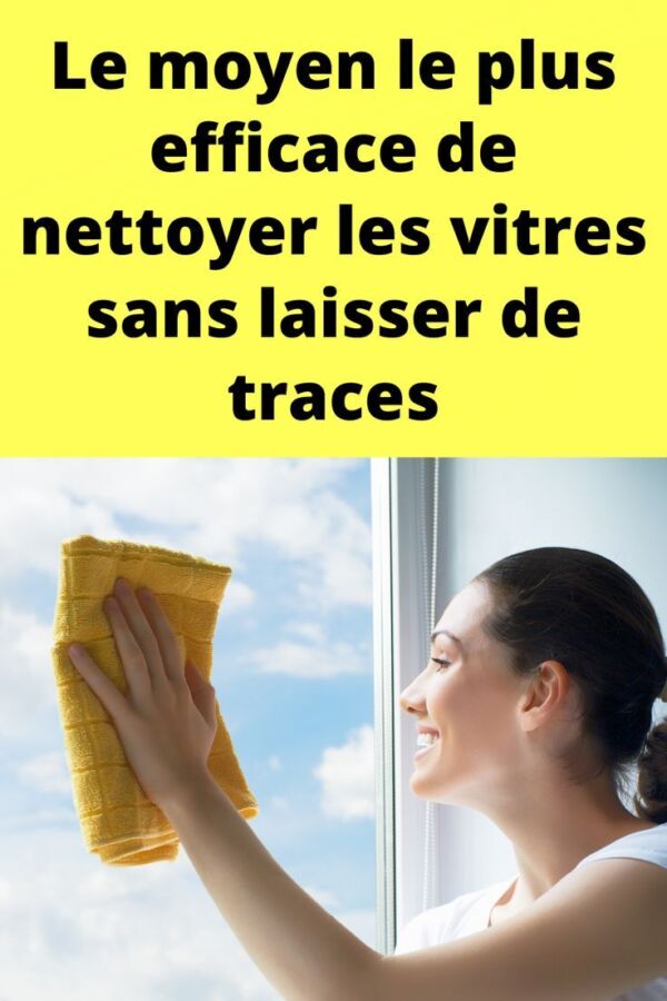 Astuces vitres sans traces