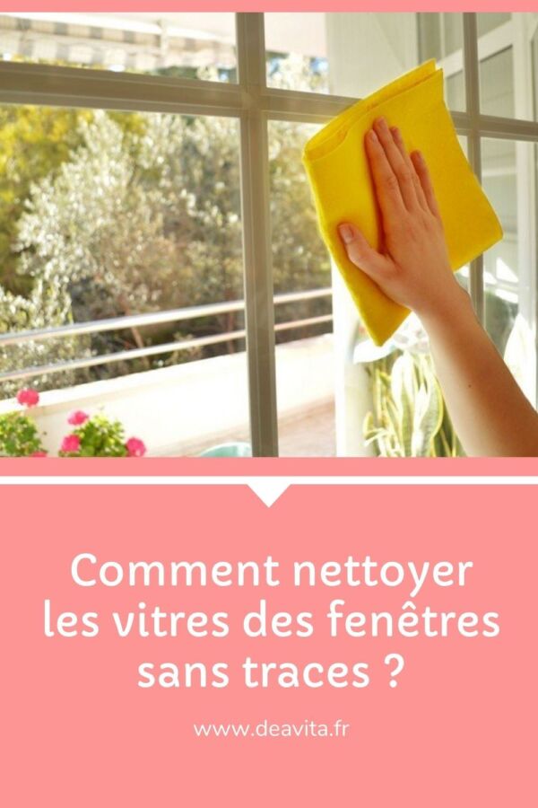 Nettoyage vitres sans traces