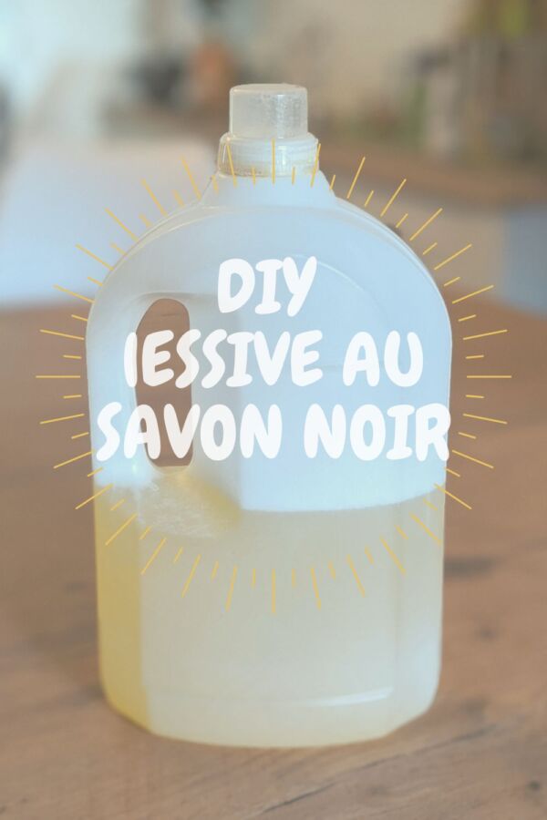 Lessive écologique maison