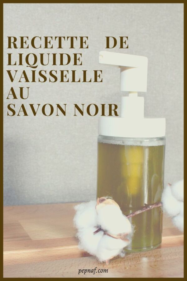 Savon noir pour linge