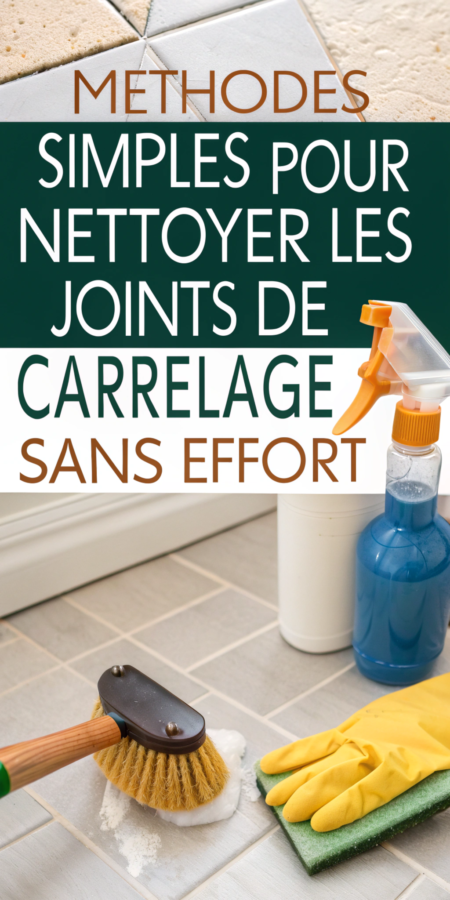 Entretenir joints carrelage efficacement