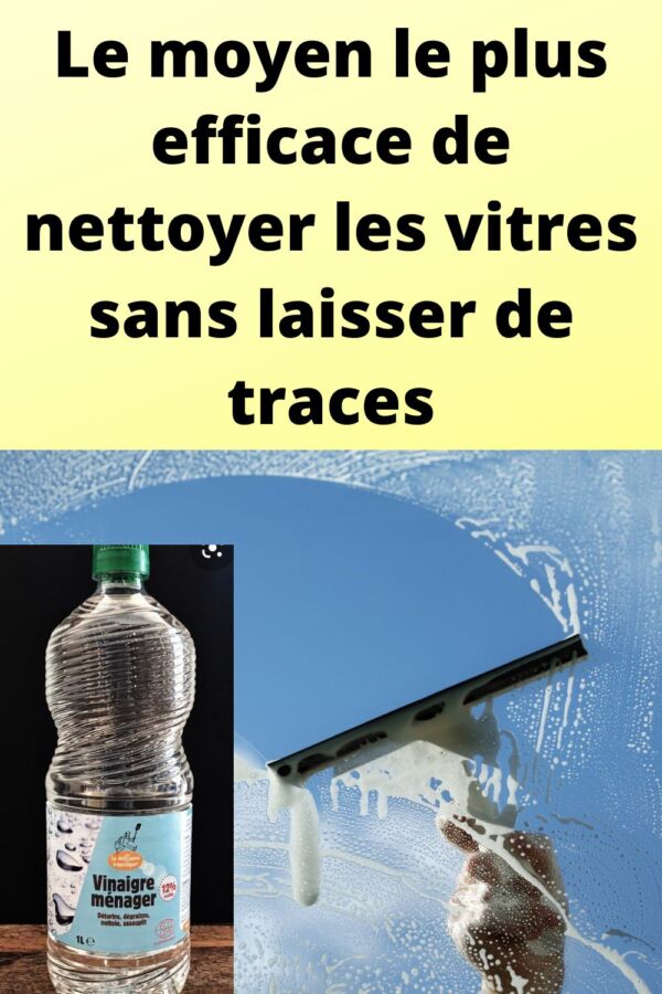Nettoyage vitres très sales