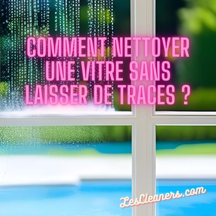 Nettoyage vitres très sales
