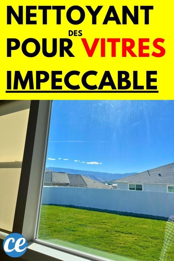 Astuces pour vitres propres